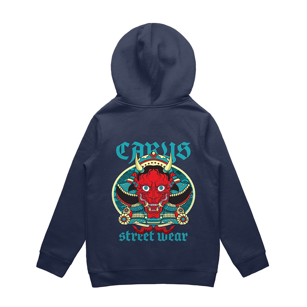 Thumbnail: The Samurai - premium kids hoodie
