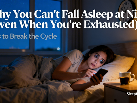 A woman on her phone, unable to sleep