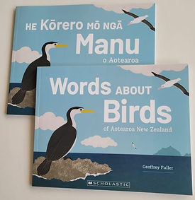Words About Birds children's rhyming book cover