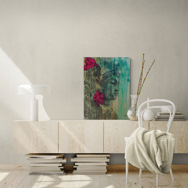 Thumbnail: Art Print "Pushpa – the Goddess of Flowers"