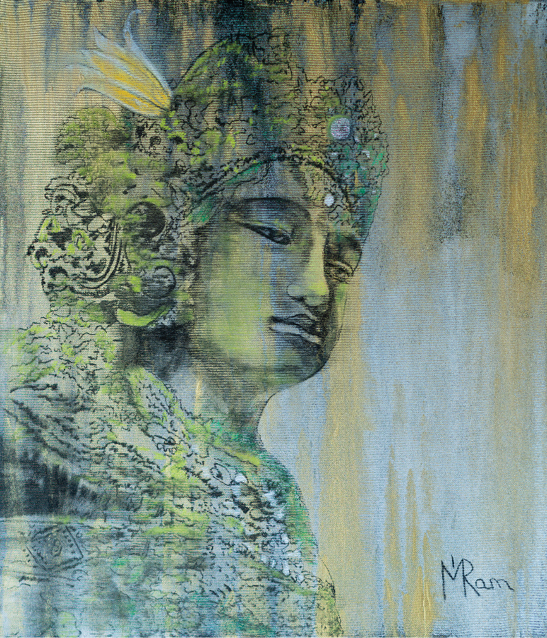 Thumbnail: Art Print "Karuna - the Goddess of Compation"