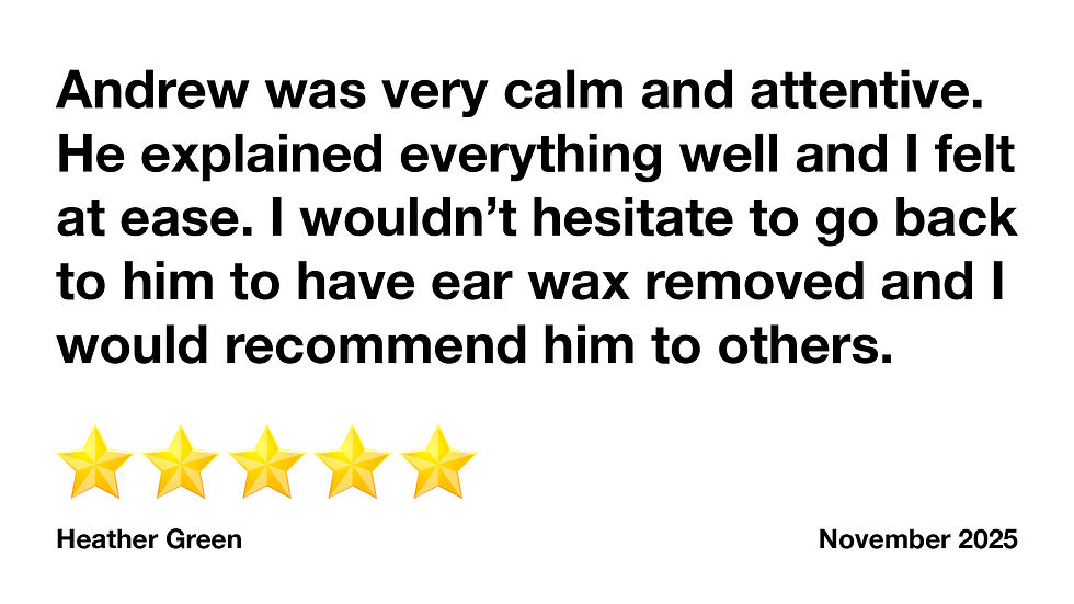 Review for qb earcare ear wax removal Portobello
