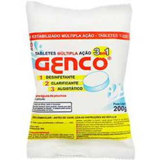 Pastilha Genco T200 Triplação 200g.