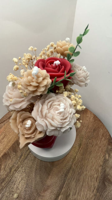 Thumbnail: The Eternal Bow Artisan Wax Bouquet