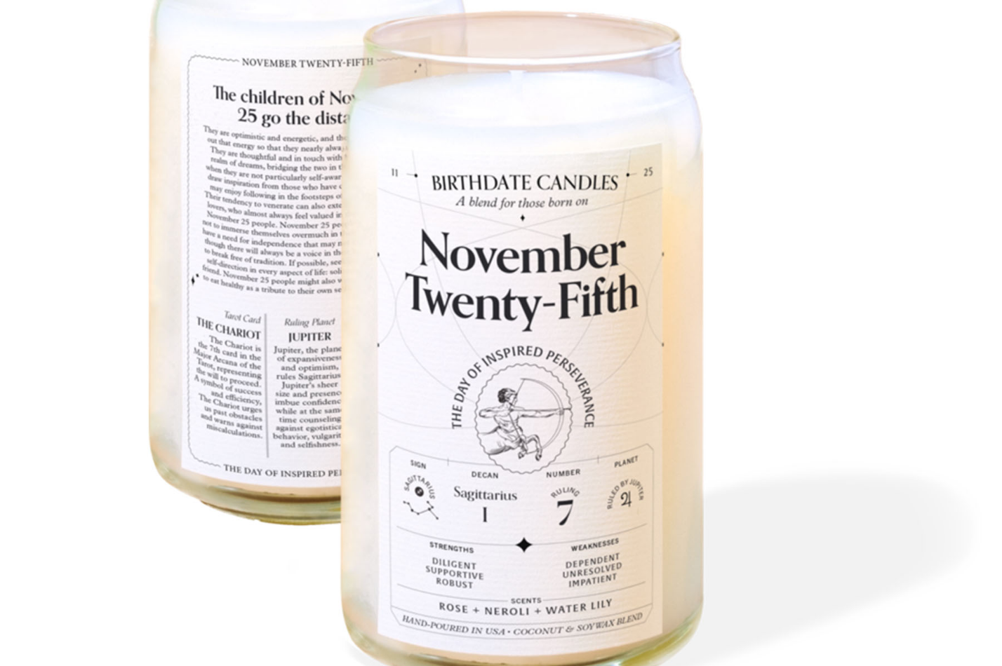 Personalized Birthdate Candles