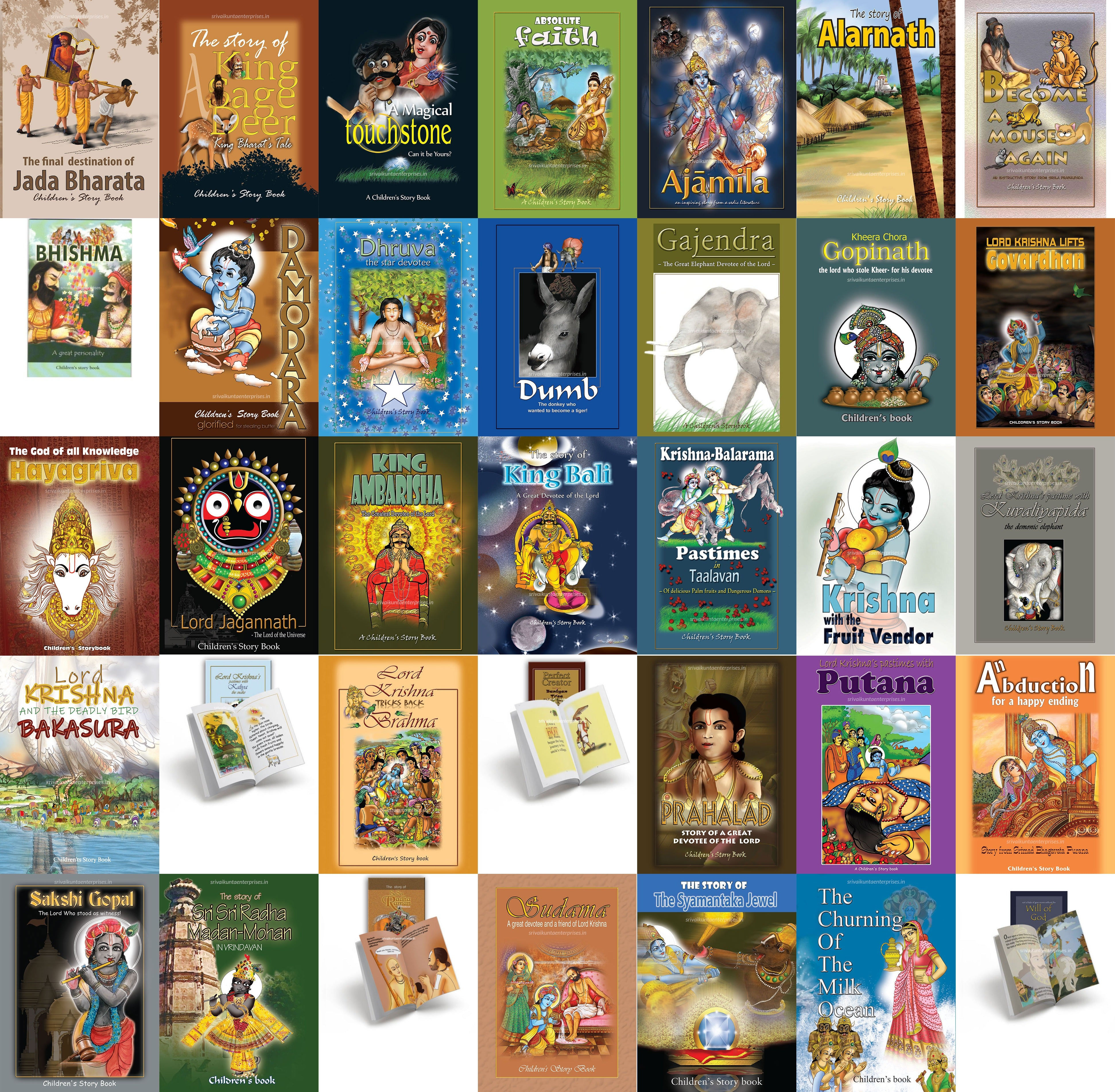 Children's Story Book (Pack of 35 Pcs)