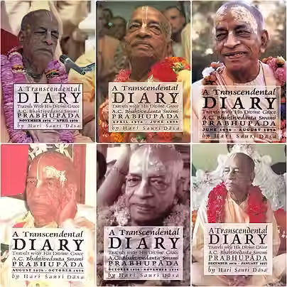 A Transcendental Diary (Set of 6 Volumes) By Hari Sauri Dasa