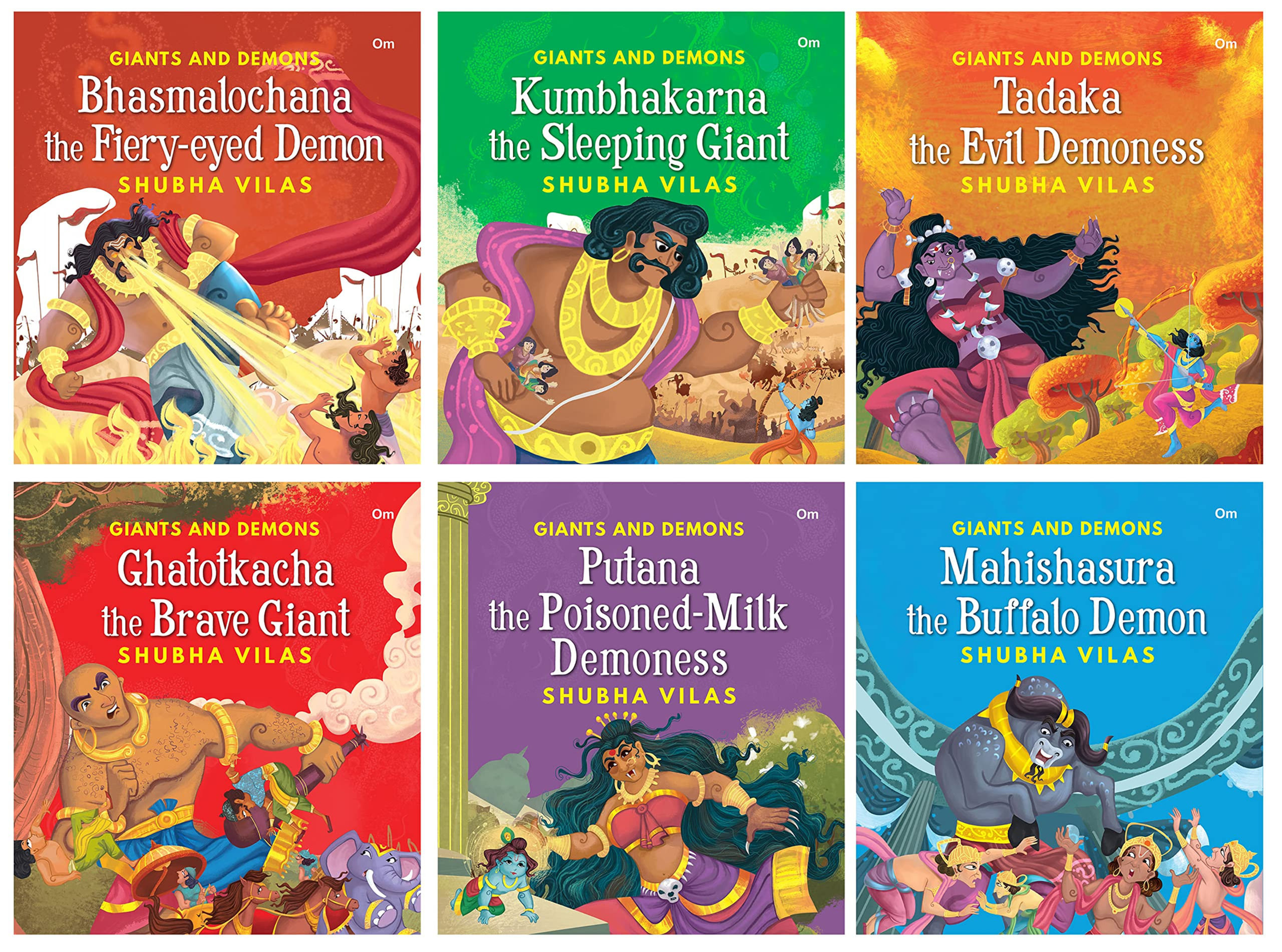 Giants and Demons (Set of 6 Books)