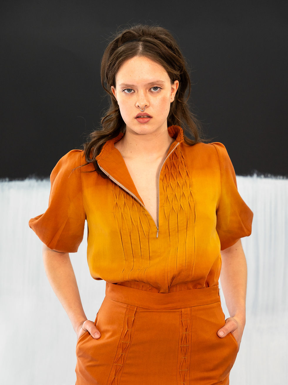 Miniatura: Blusa Inmersa Azules