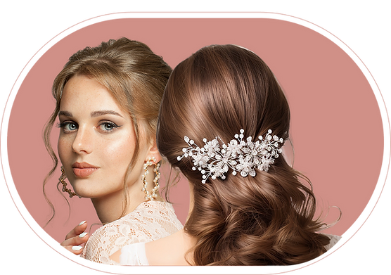 Detailed back view of a complex hair design showing definition, texture, and professional finishing