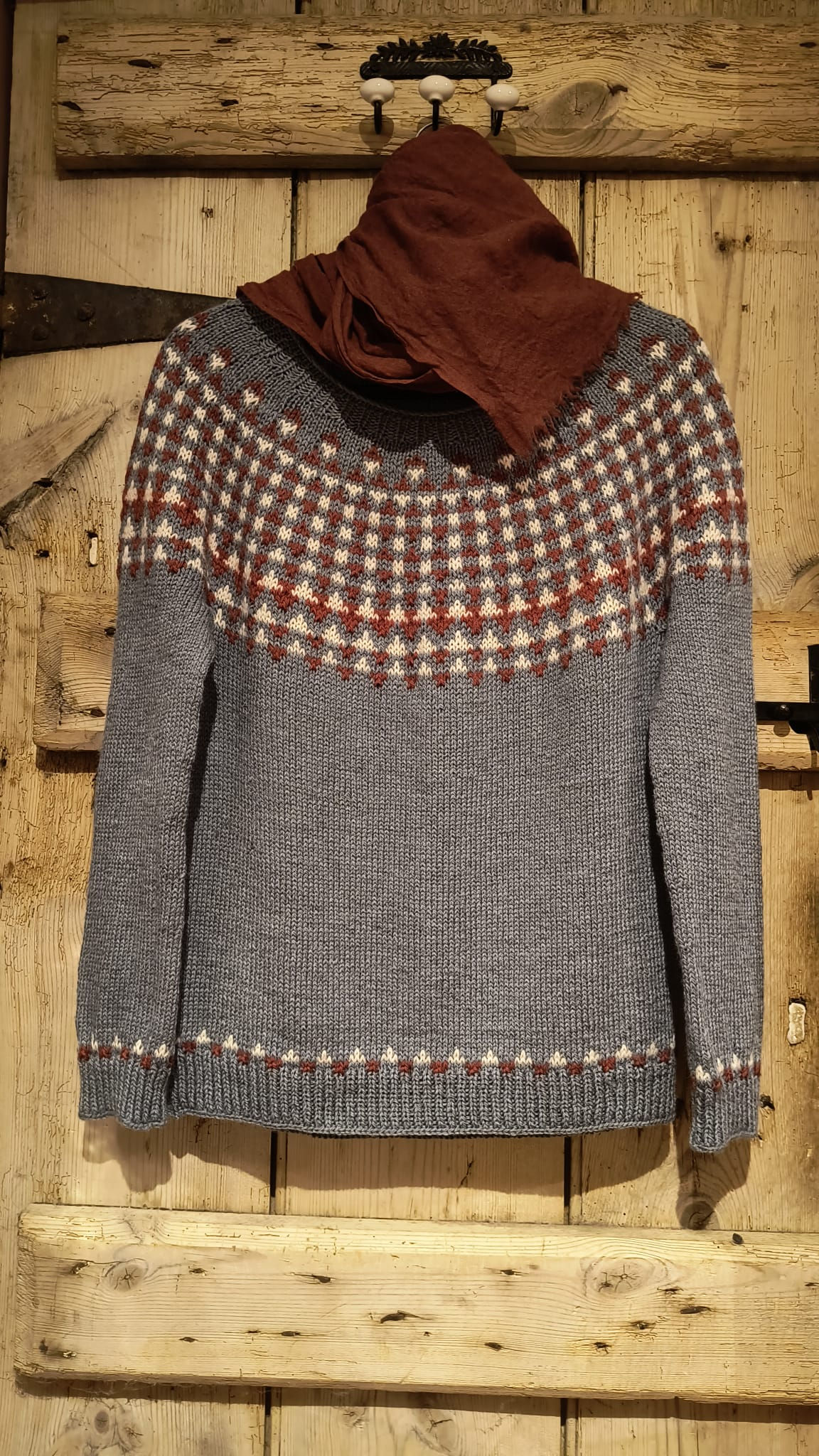 Hand knitted in Somerset 