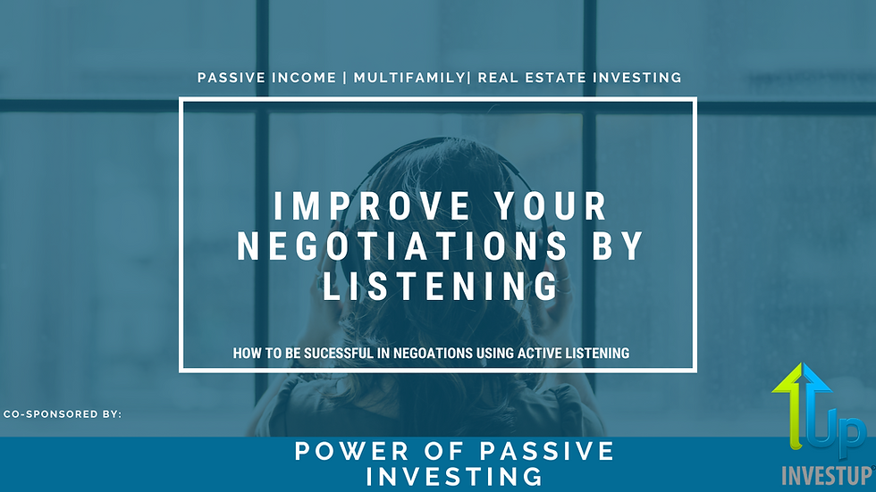 [WEBINAR] Improve Your Negotiations By Listening