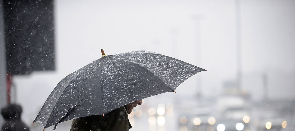 Raining