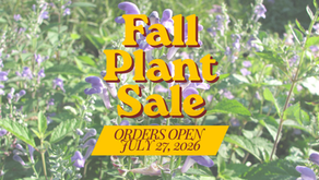 2026 Fall Plant Sale