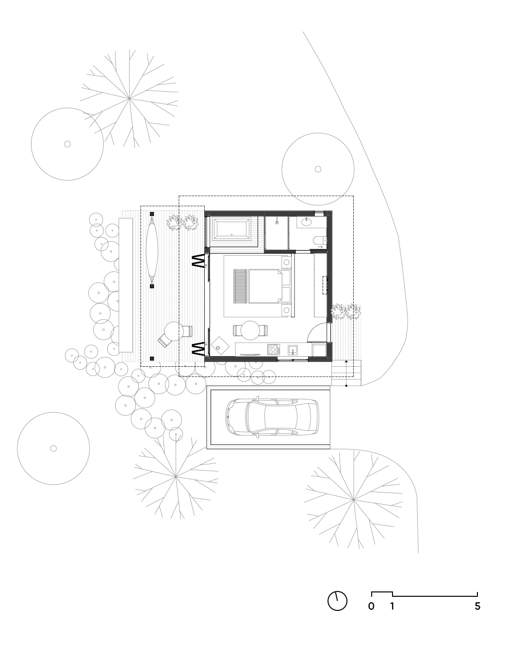 planta baixa arquitetura casa residencia cabana alto padrão