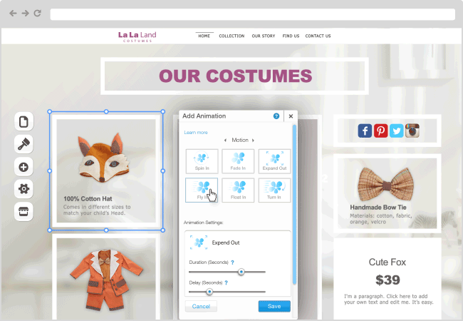 Webdesign demonstráció