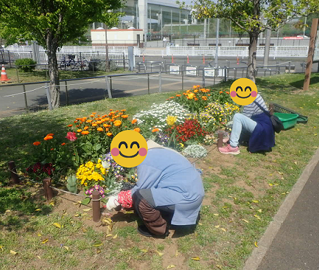 花壇ボランティア活動報告