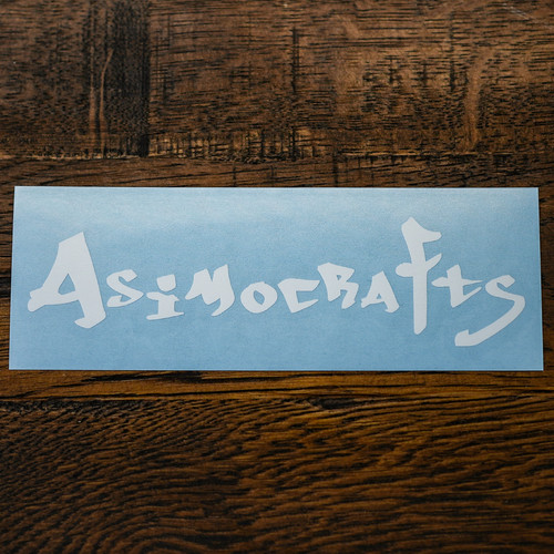 asimocraftsステッカー2 | asimocrafts