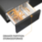 Thumbnail: smart table fridge white