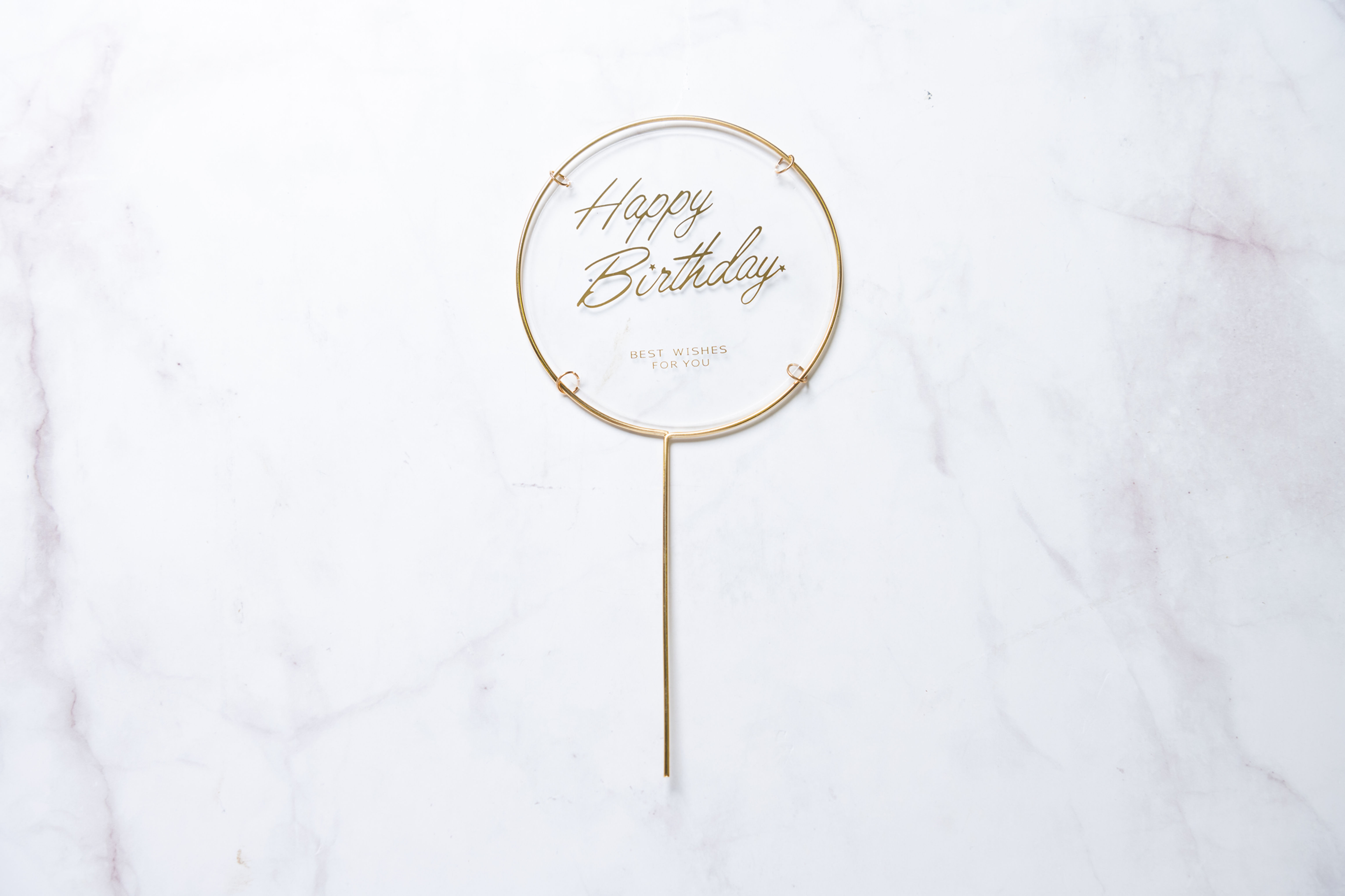 Happy Birthday Plaque F