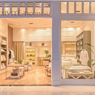 Pop-up de cama, mesa e banho Exclusivité Trousseau no Shopping Iguatemi Ribeirão Preto