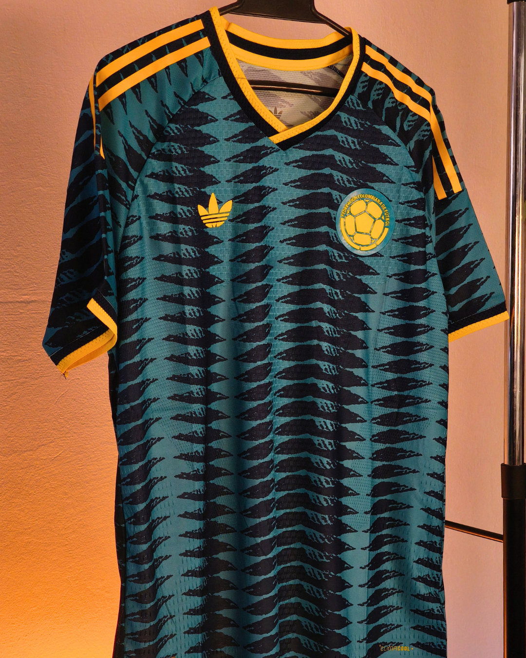 Camiseta azul réplica Selección Colombia versión jugador