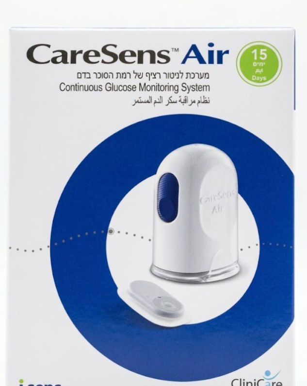 מד סוכר רציף caresense Air