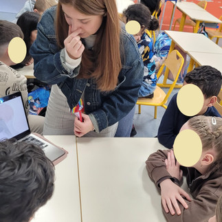 Atelier sur le goût avec Chloé