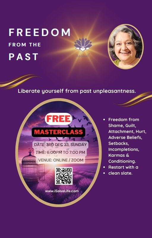 Redikall helps in addressing past adverse beliefs and traumas