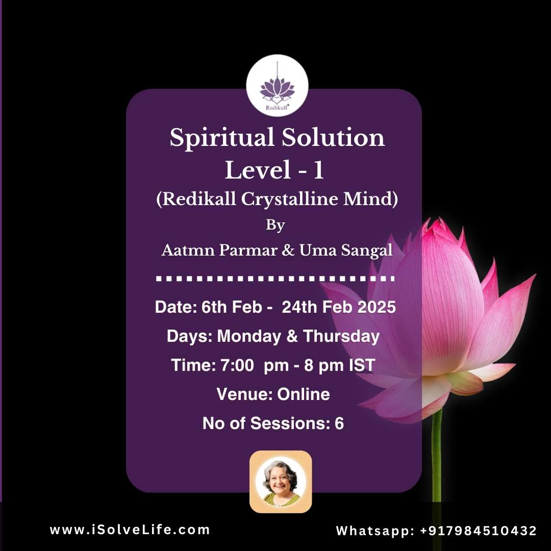 Spiritual Solution Level 1 (Redikall Crystalline Mind)