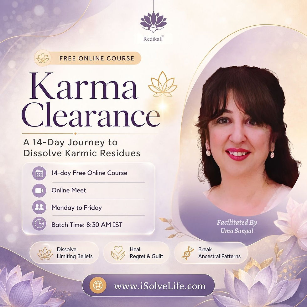 Karma Clearance - 14 Day Online Course - 25th May