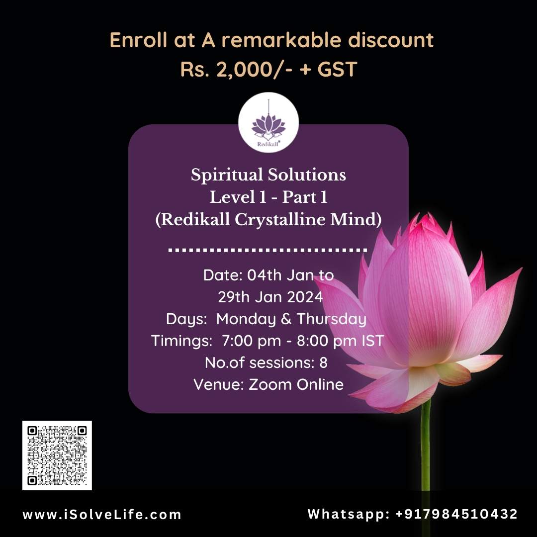 Curriculum for beginners with Redikall Insights and Multi - Chakra Knowledge