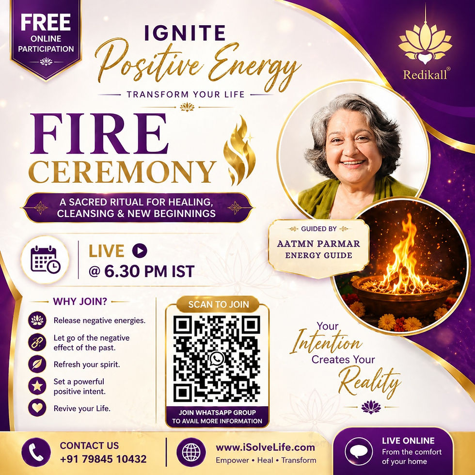 The Fire Ceremony - 16th May
