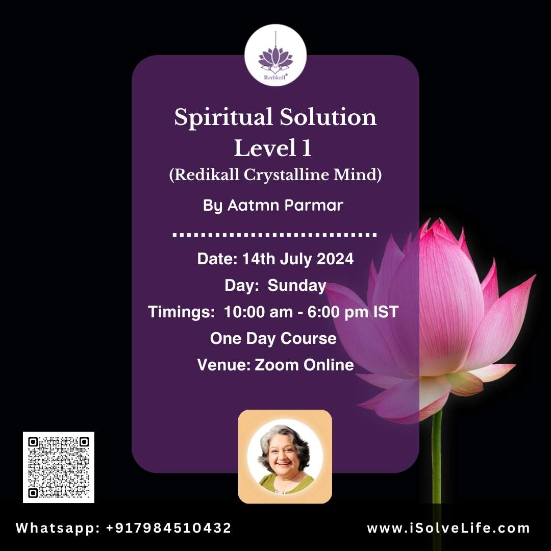 Spiritual Solution Level 1 - Redikall Crystalline Mind - By Aatmn Parmar