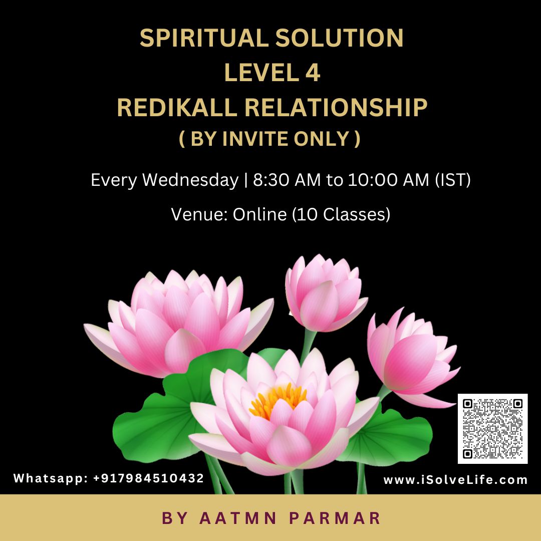 Spiritual Solution Level 4 - Redikall Relationship - RSVP