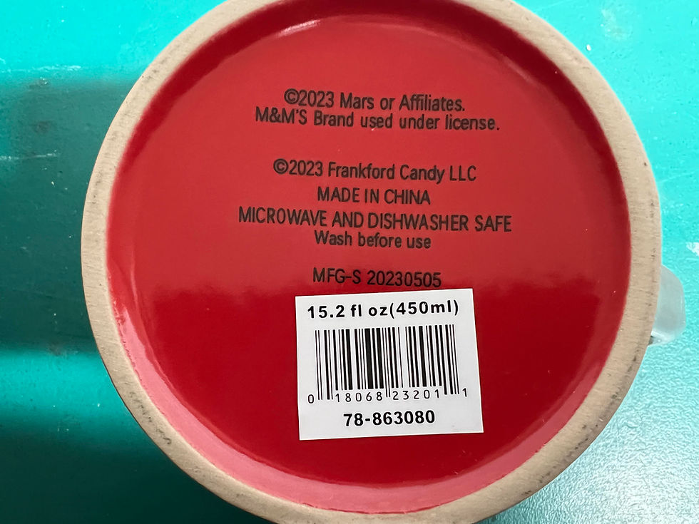 Thumbnail: 2023 M&M's Red Coffee Mug "I don't seek attention, It's drawn to me naturally