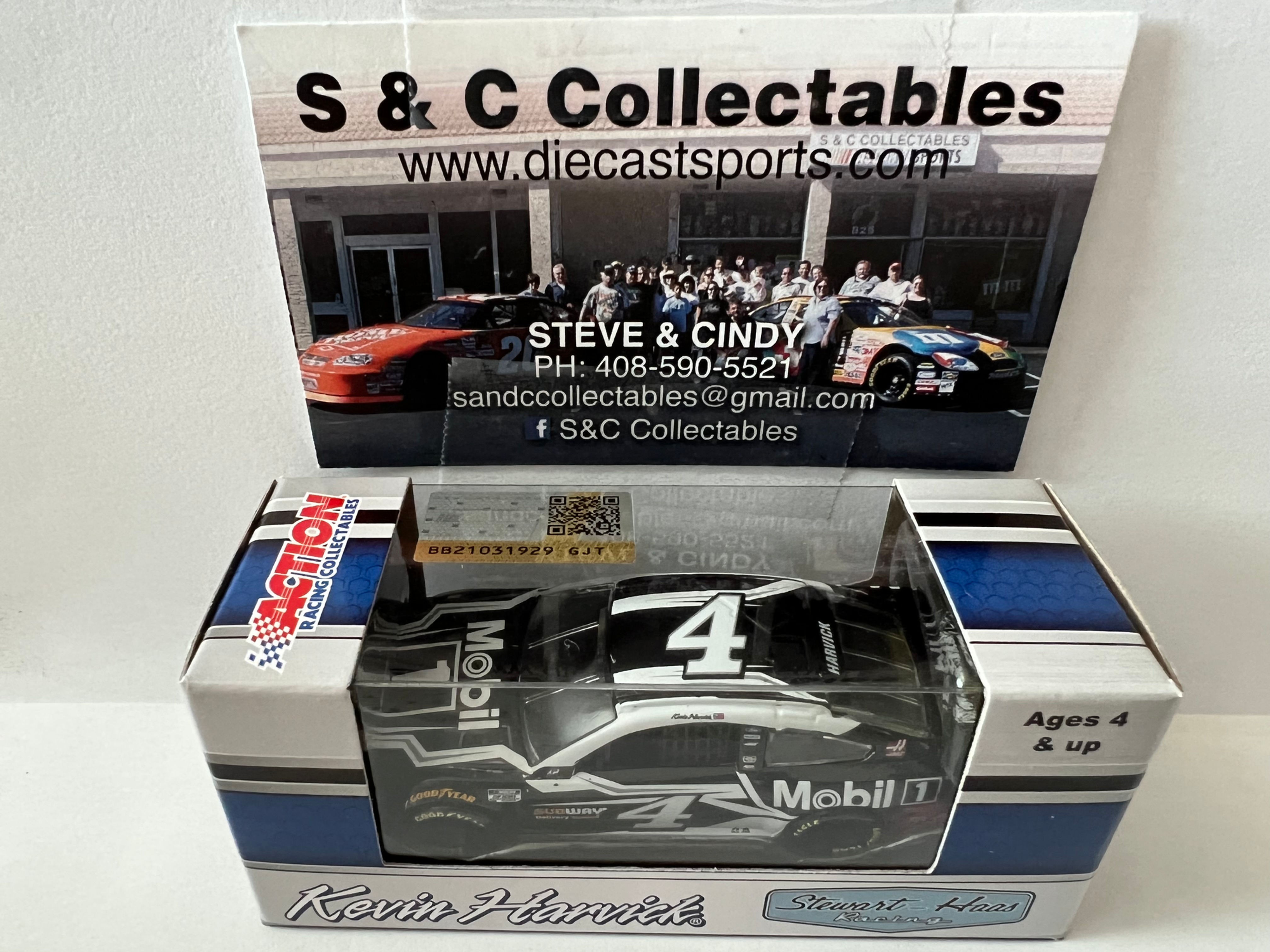 2021 Mobil 1 Fan Vote Black / Kevin Harvick 1:64   Box