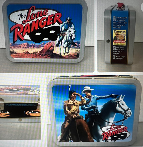 2001 The Lone Ranger Mini Tin Lunch Box Cheerios 60th Anniversary ...