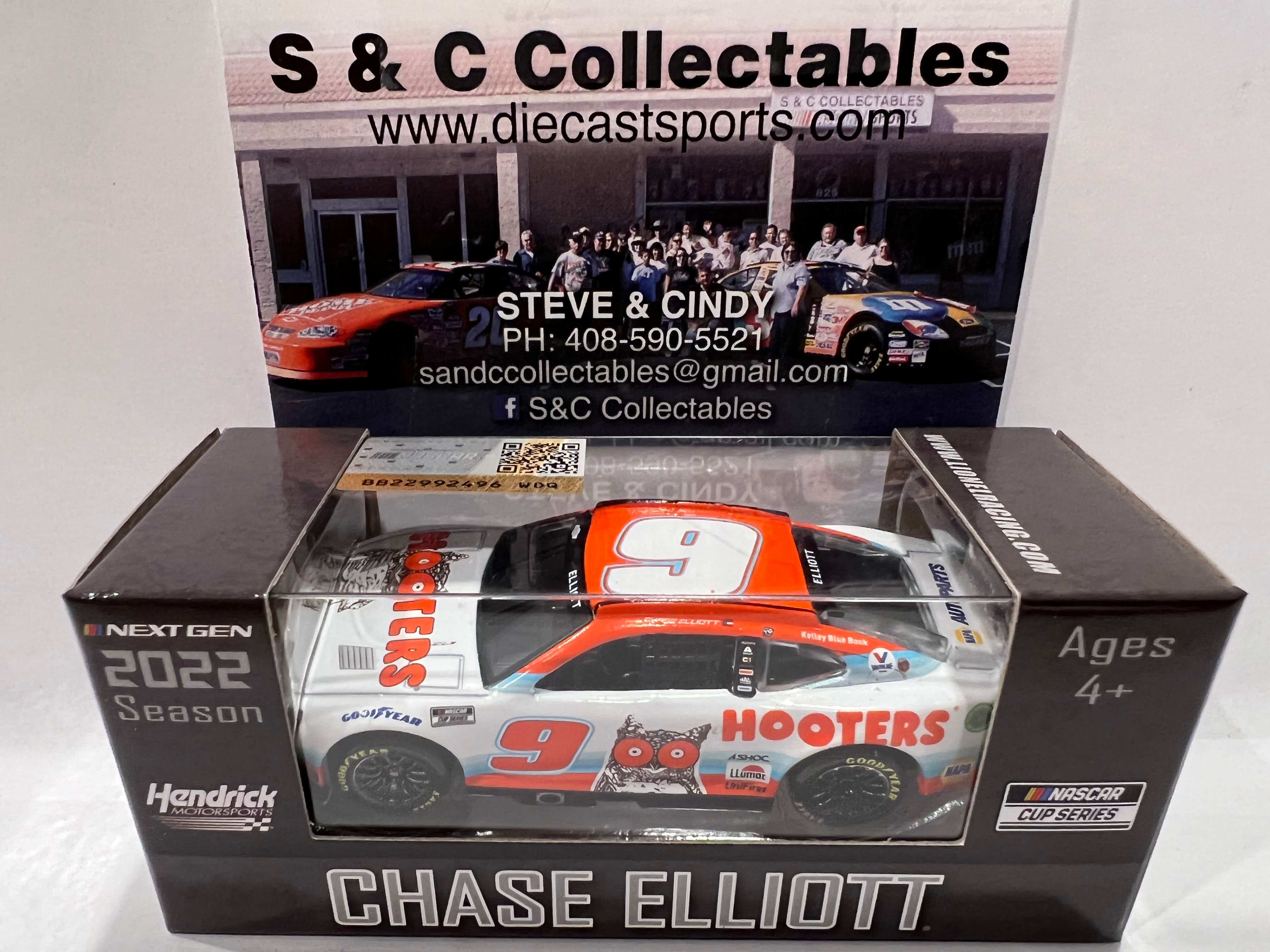 2022  Hooters / Chase Elliott   1:64  Box
