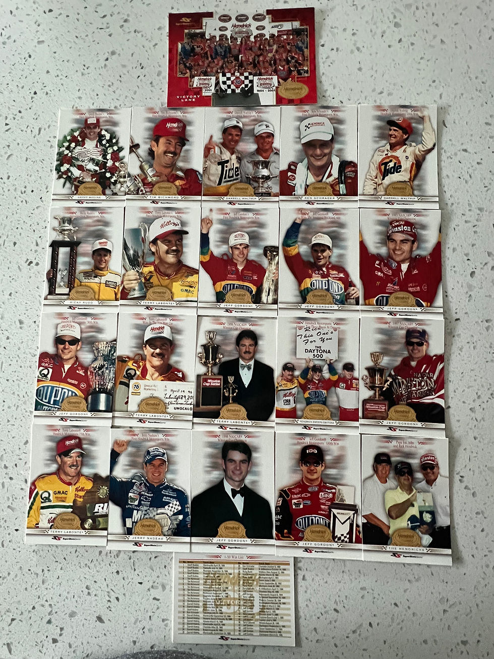 Thumbnail: 2001  Hendrick Motorsports Card Set (21 Each)  Special Edition