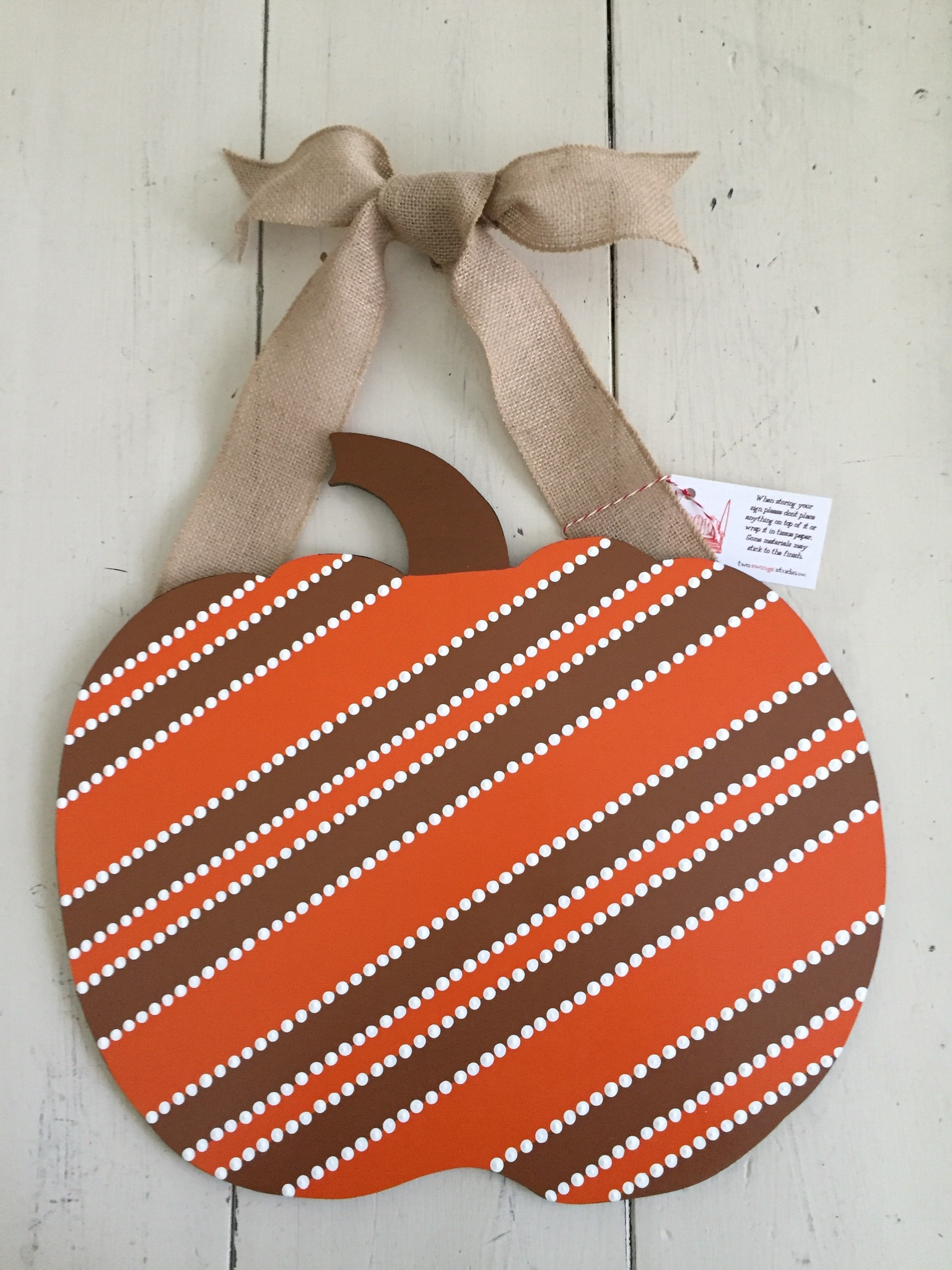 Stripey Pumpkin