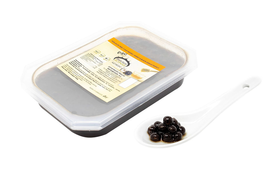 Miniatura: PERLAS DE MIEL Y AJO NEGRO 400gr