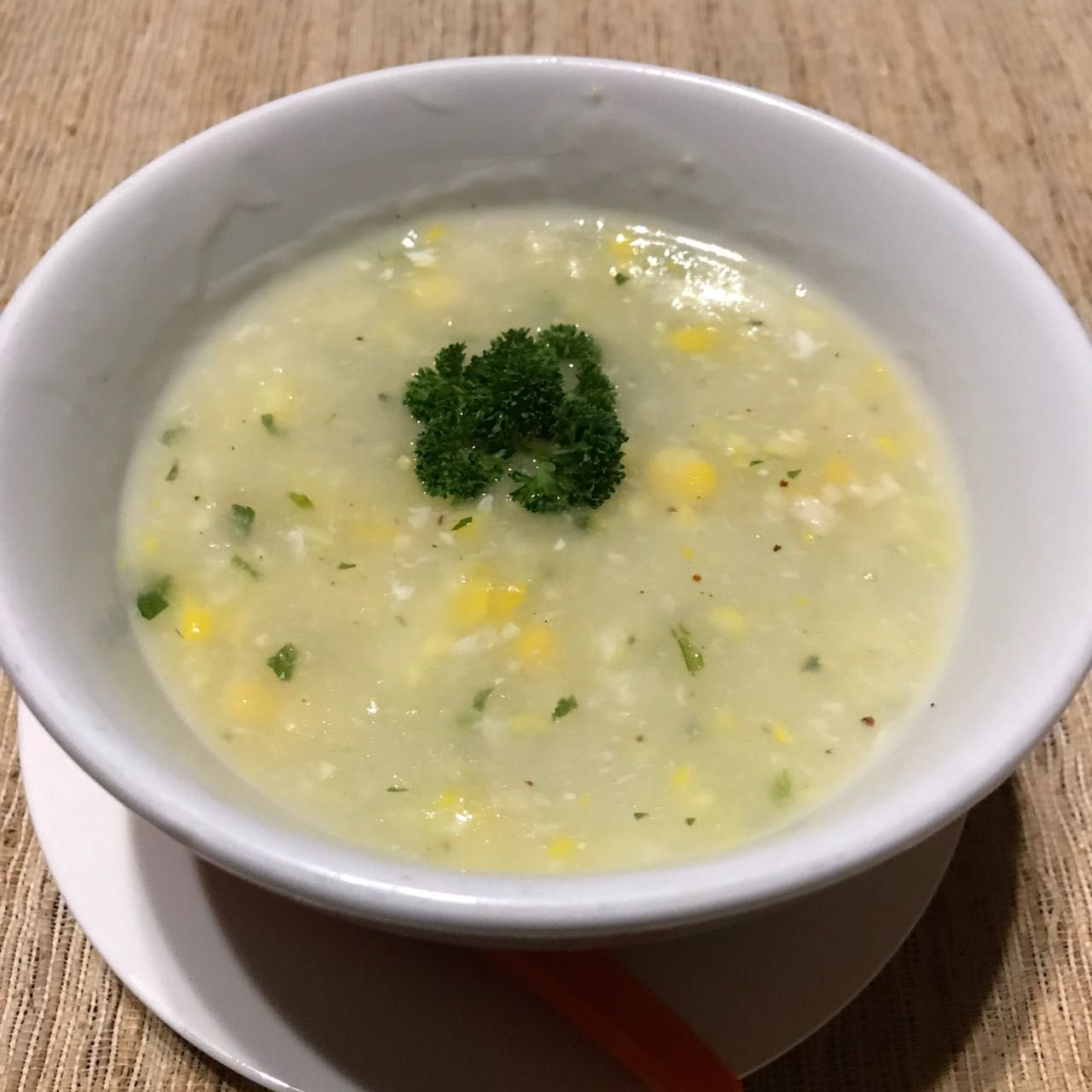 Corn Soup (Dinner)
