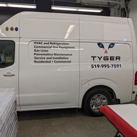 Fleet Graphics - Van Wrap - Truck Lettering 