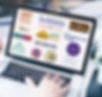 Laptop with Moving Pictures Website in C