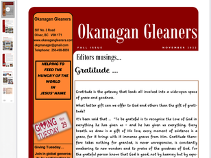 November newsletter