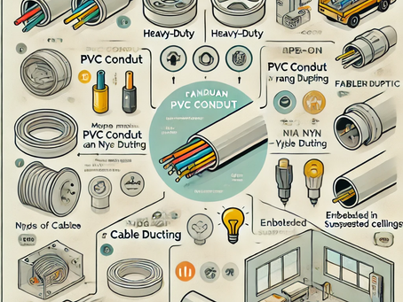 Panduan Memilih Pipa PVC Conduit dan Ducting Kabel yang Tepat untuk Instalasi Listrik