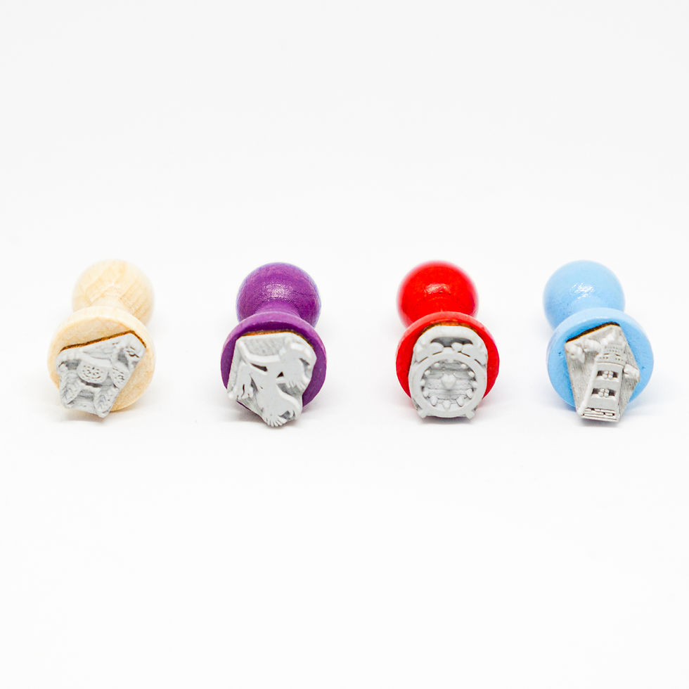 Miniaturbild: Lautsymbole Stempel – 12 Motive