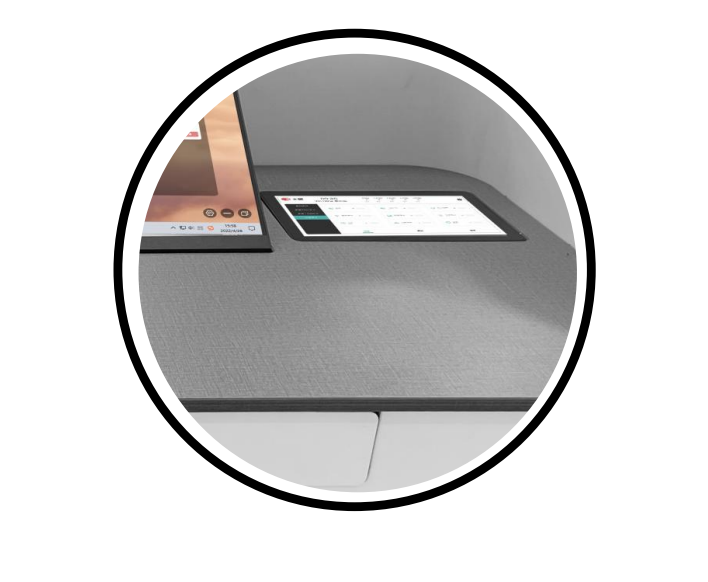 SP SMART LECTERN by Surwise+ with seamless IoT terminal connectivity, enabling effortless integration and enhanced functionality with classroom devices.