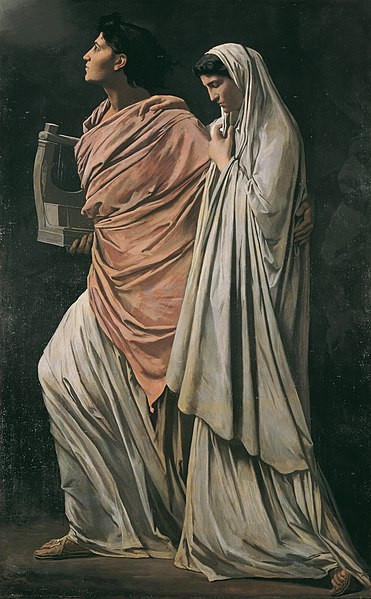‘Orpheus and Eurydike’ by Anselm Feuerbach, 1869